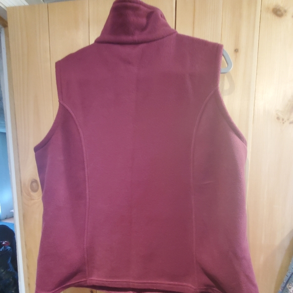COLUMBIA FLEECE ZIP VEST WOMEN'S SIZE 1X - Picture 4 of 9